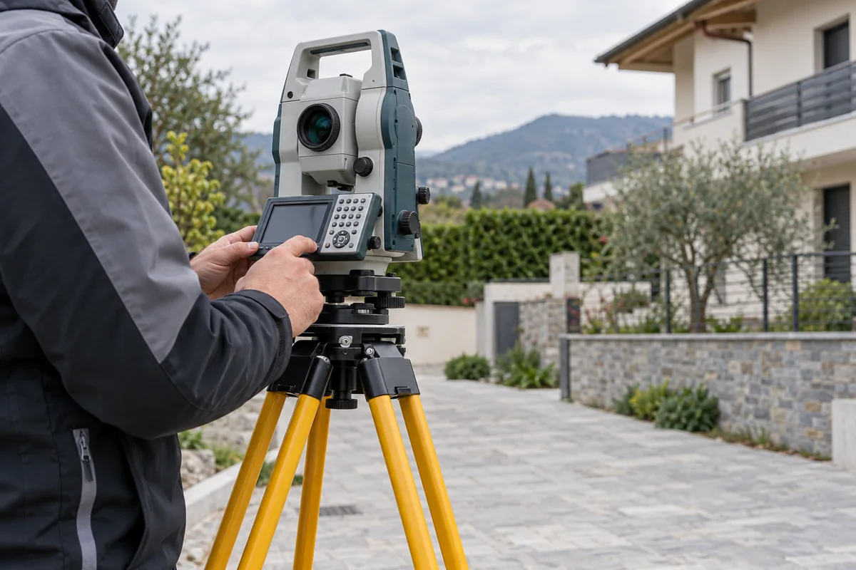 Strumentazione per un rilievo topografico